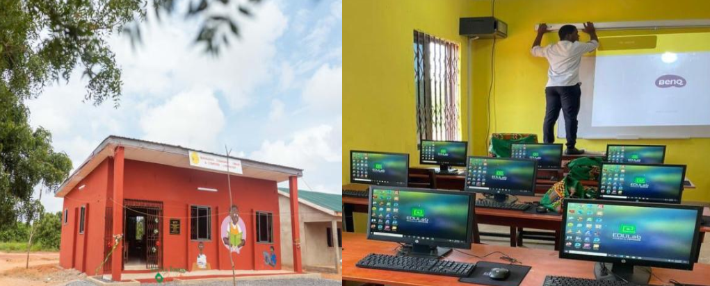 Library and IT centre construction Hwako