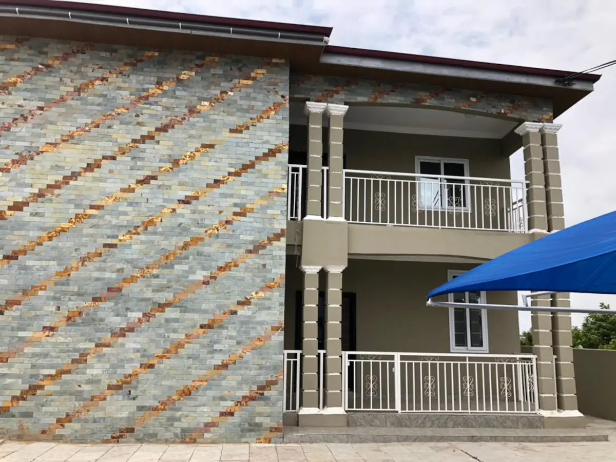 Two-storey residential construction project in Afienya, Ghana