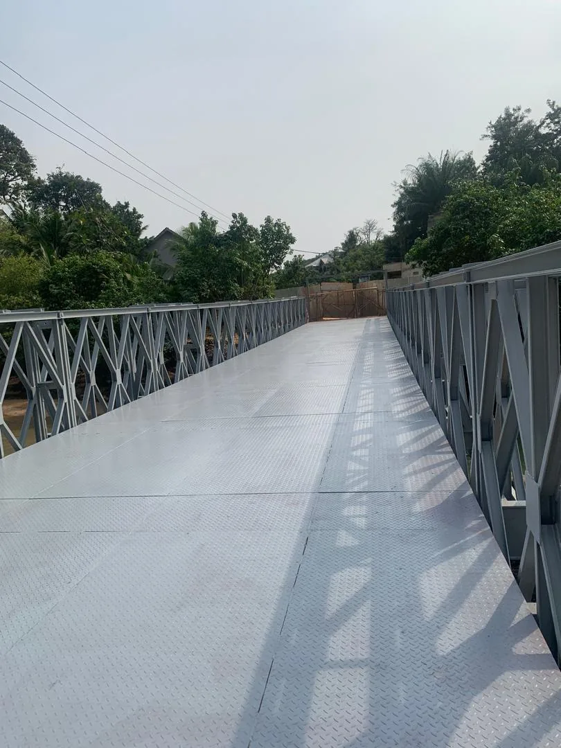 Steel fabrication on the Busua project