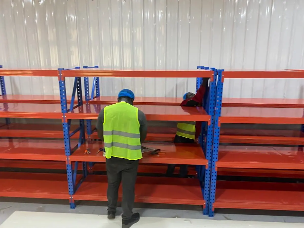 Warehouse racking installation for Twellium Supply